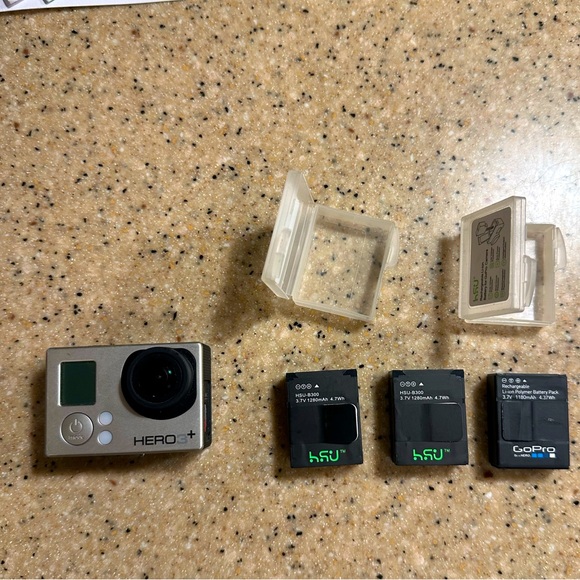 GoPro Silver and Black Digital Cameras for Action Photography